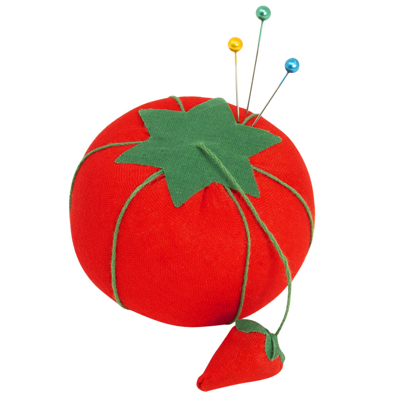 Load image into Gallery viewer, 732|CW29|Dritz 2.75" Tomato Pin Cushion in Bulk, 24 Count, Red