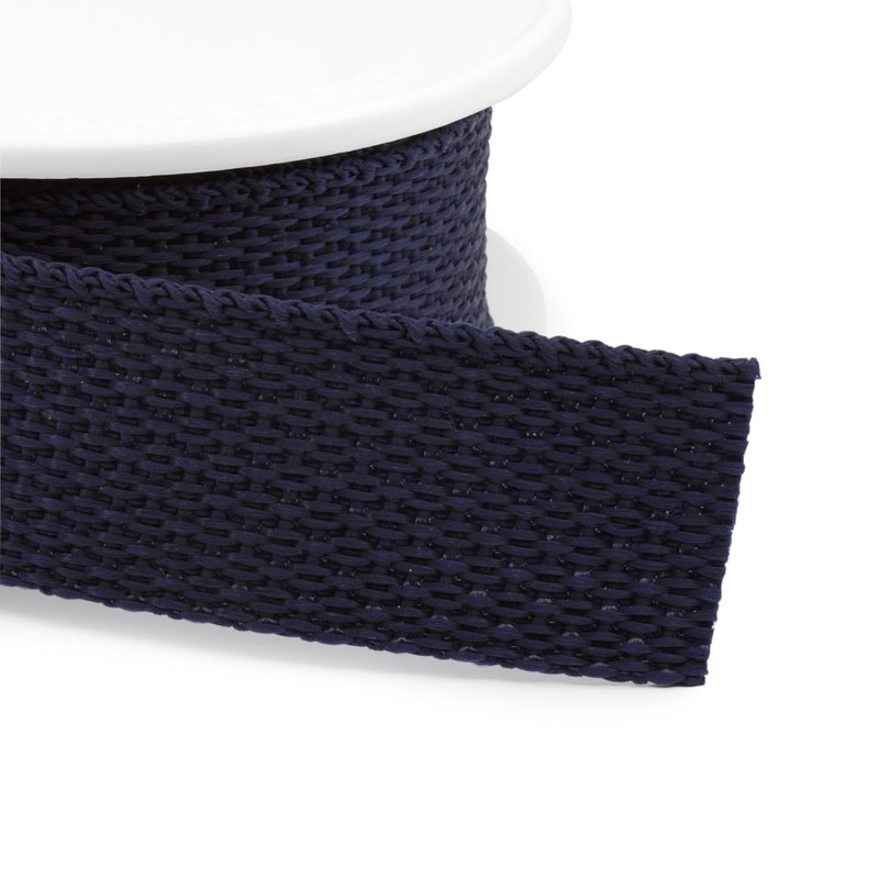 Cargue la imagen en el visor de la galería, 28602-3|Dritz 1" Polypro Belting & Strapping, Navy, 15 yd