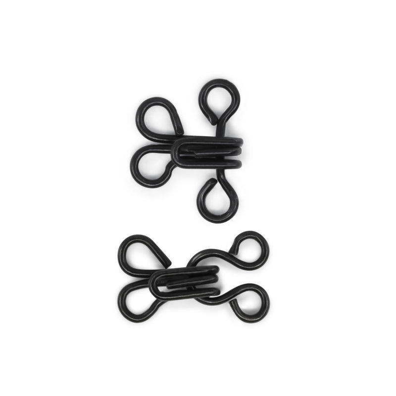Load image into Gallery viewer, 90-1-1|Dritz Hooks & Eyes, 14 pc, Black, Size 1