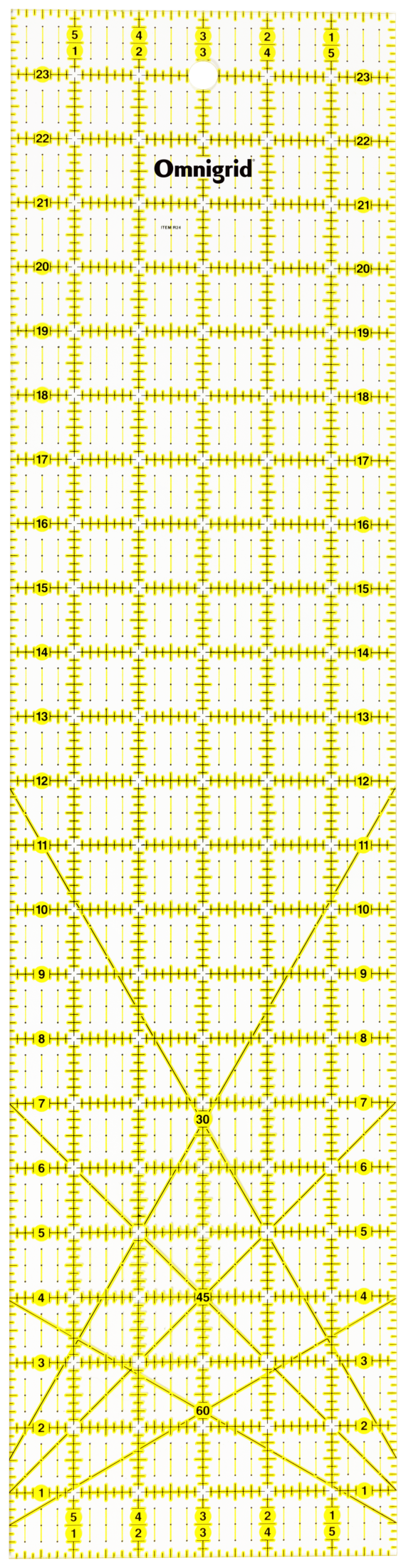 Load image into Gallery viewer, R24|Omnigrid Rectangle Ruler, 6" x 24"