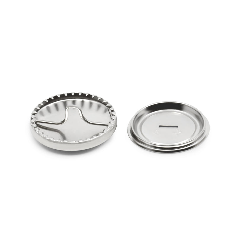 Load image into Gallery viewer, 213-45|Dritz 1-1/8" Half Ball Cover Buttons, 3 pc, Nickel