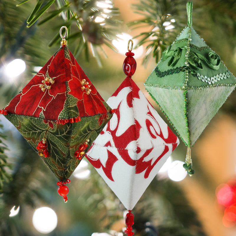 Load image into Gallery viewer, 653682|Dritz FabriFlair Ornament Kit Trilliant