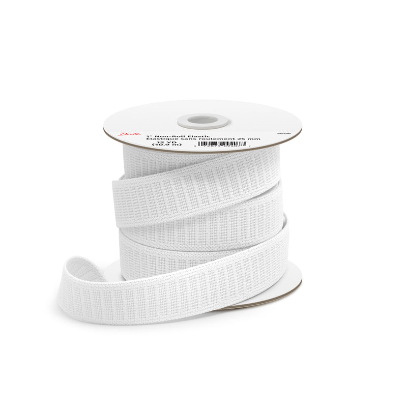 Load image into Gallery viewer, 9407W|Dritz 1" Non-Roll Elastic, White, 12 yd