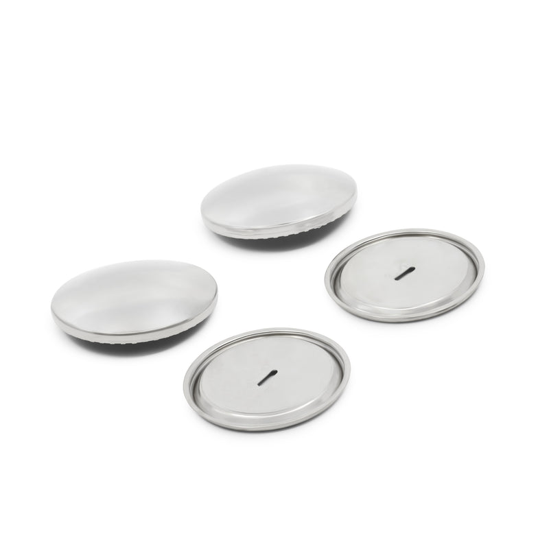 Load image into Gallery viewer, 213-75|Dritz 1-7/8" Half Ball Cover Buttons, 2 pc, Nickel