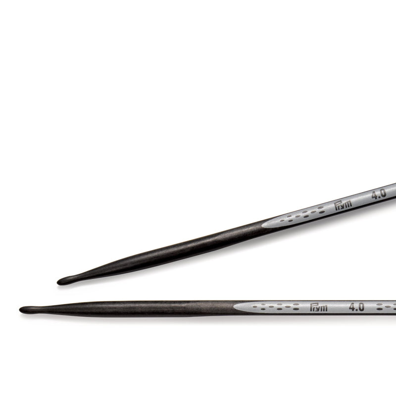 Load image into Gallery viewer, 194184|Prym 6" Ergonomic Double Point Knitting Needles, Carbon, 4mm