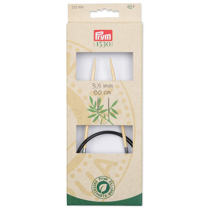 Load image into Gallery viewer, 222505|Prym 32" (80 cm) Circular Bamboo Knitting Needles, US 4 (3.5 mm)