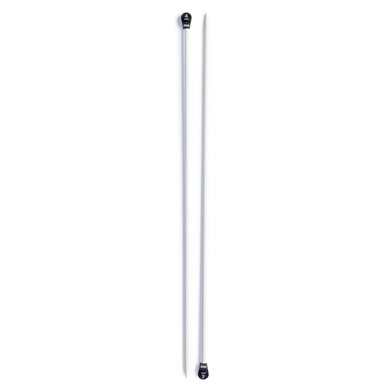Chargez l'image dans la visionneuse de la galerie, 191476|Prym 16" Single Point Aluminum Knitting Needles, 4mm