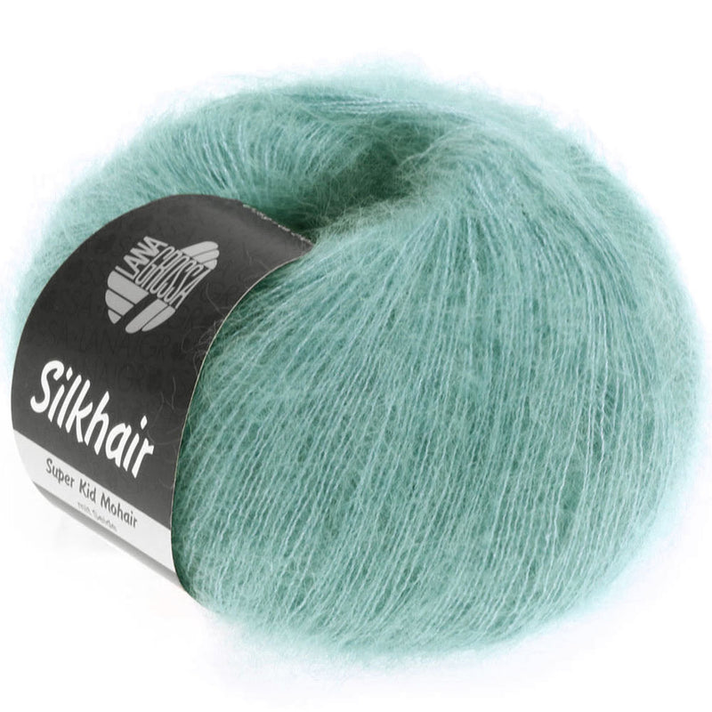 Load image into Gallery viewer, 5710082|Lana Grossa Silkhair Yarn, Light Turquoise