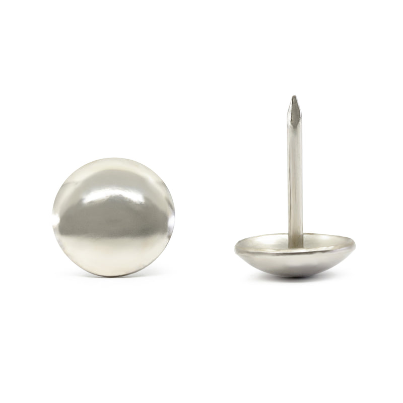 Load image into Gallery viewer, 9014|Dritz 7/16" Smooth Decorative Nails, Nickel, 24 pc
