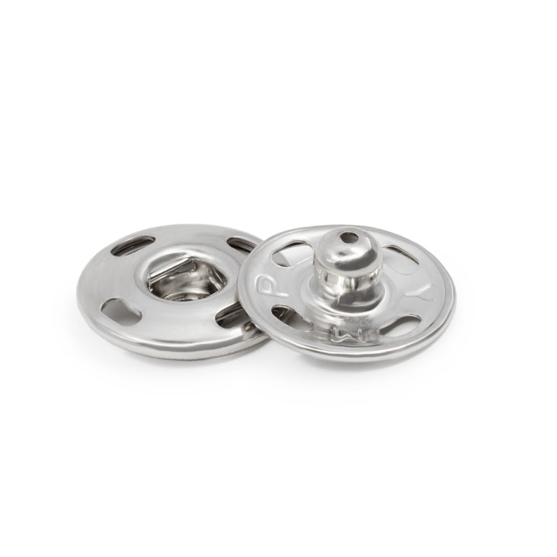 Load image into Gallery viewer, BK107|Dritz Sew-On Snaps, 48 Sets, Size 5/8", Nickel