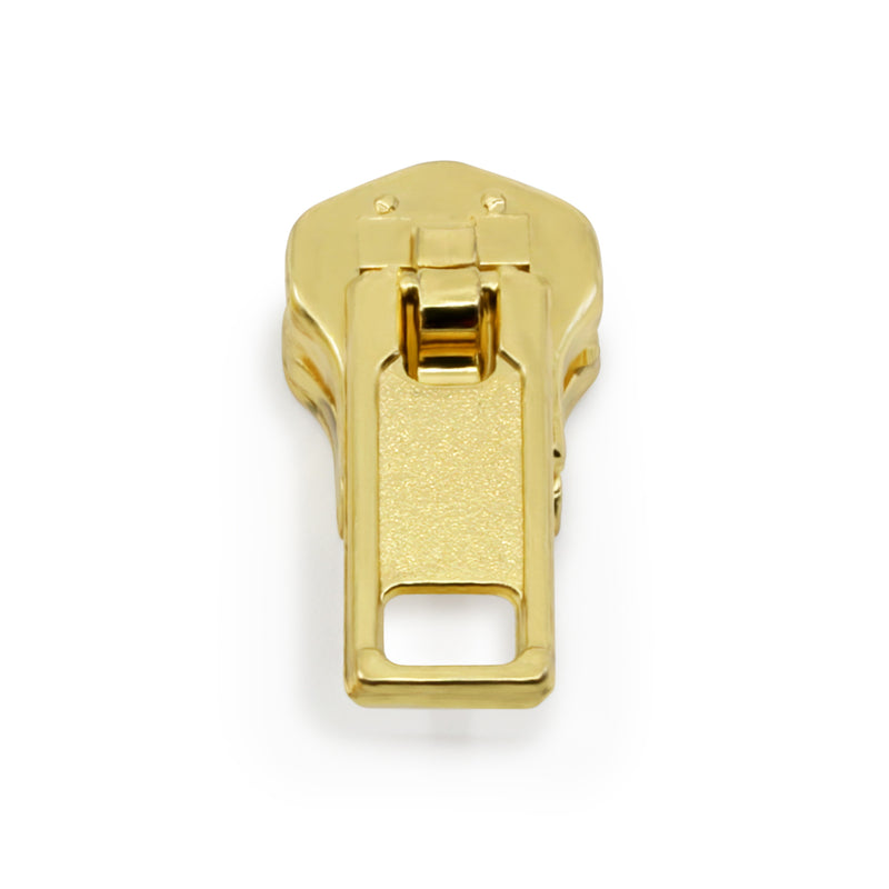 Load image into Gallery viewer, 44232|Dritz Zipper Slides & Stops, Brass, 12 pc