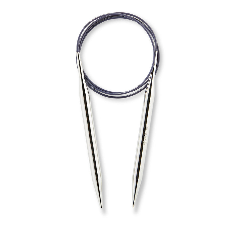 Load image into Gallery viewer, 212226|Prym 40" Circular Brass Knitting Needles, 9mm
