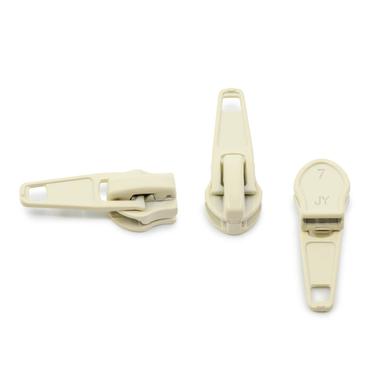 Load image into Gallery viewer, 44251|Dritz Zipper Slides, Cream, 6 pc