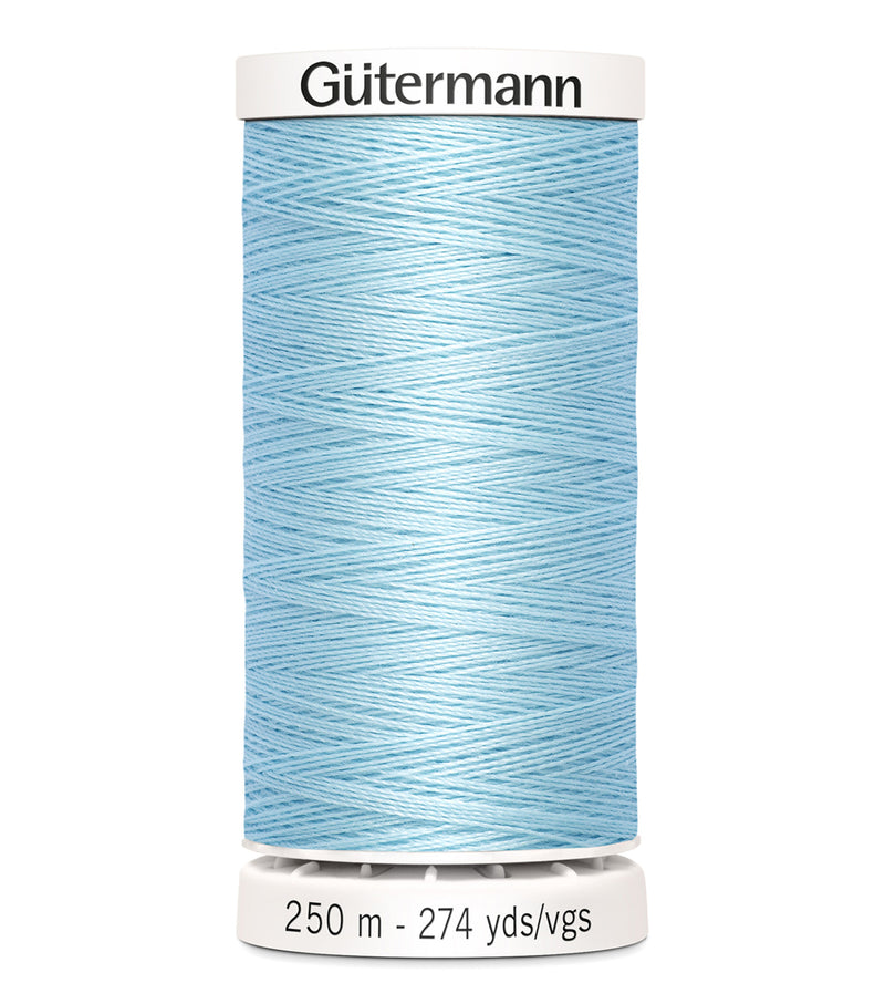 Cargue la imagen en el visor de la galería, 729914-206|Gutermann Sew-All Thread, Baby Blue, 274 YD (250 M)