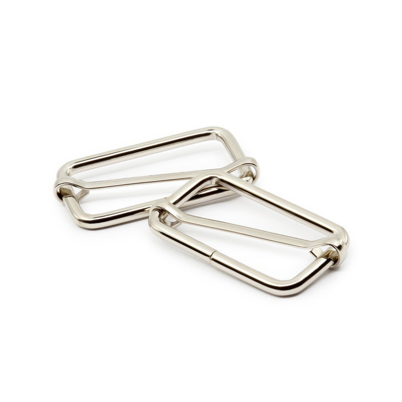 Load image into Gallery viewer, 780-65|Dritz 1-1/2" Adjustable Slide Buckles, Silver, 2 pc