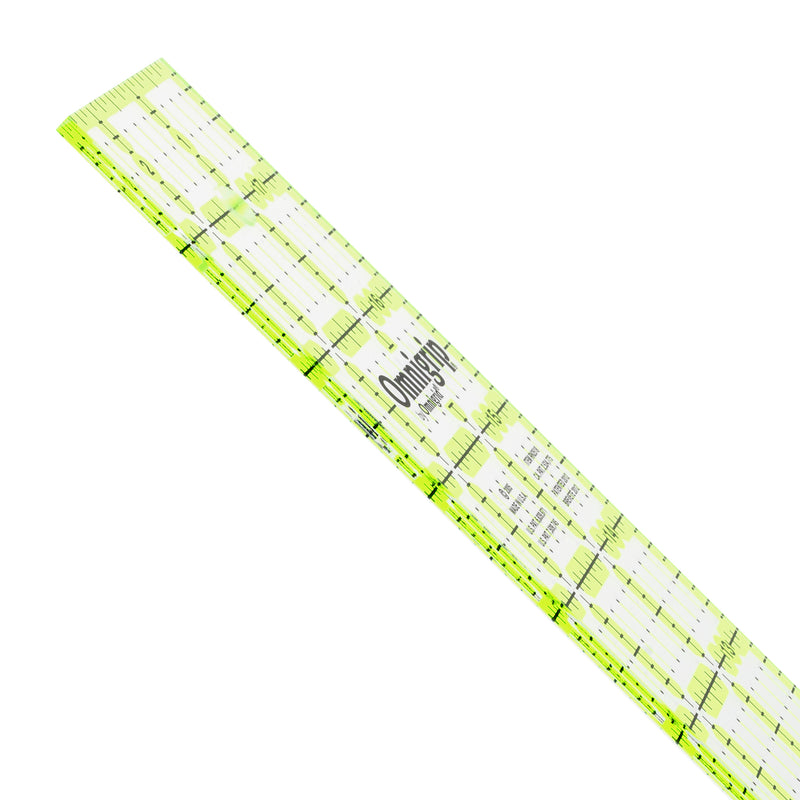 Load image into Gallery viewer, RN5|Omnigrid Omnigrip Neon Square Ruler, 5" x 5"