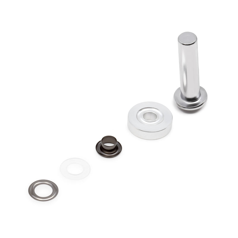 Load image into Gallery viewer, BK130|Dritz 1/4" 2-Part Eyelets & Tools, 72 Sets, Gunmetal