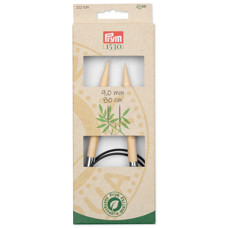 Load image into Gallery viewer, 222539|Prym 32" (80 cm) Circular Bamboo Knitting Needles, US 13 (9 mm)
