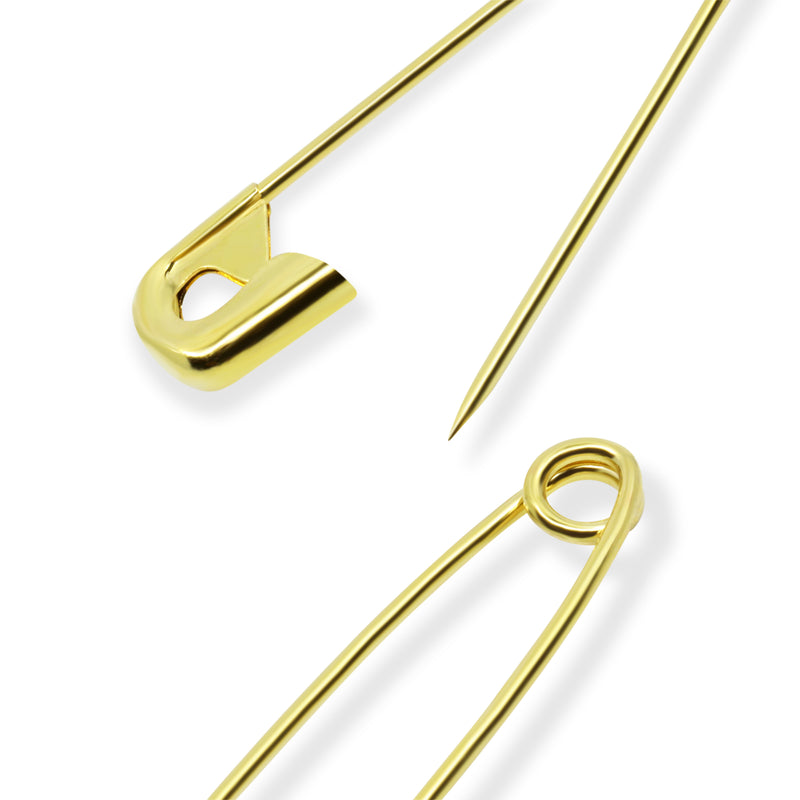 Load image into Gallery viewer, 1466|Dritz 2" Quilters Brass Safety Pins, Brass, 20 pc