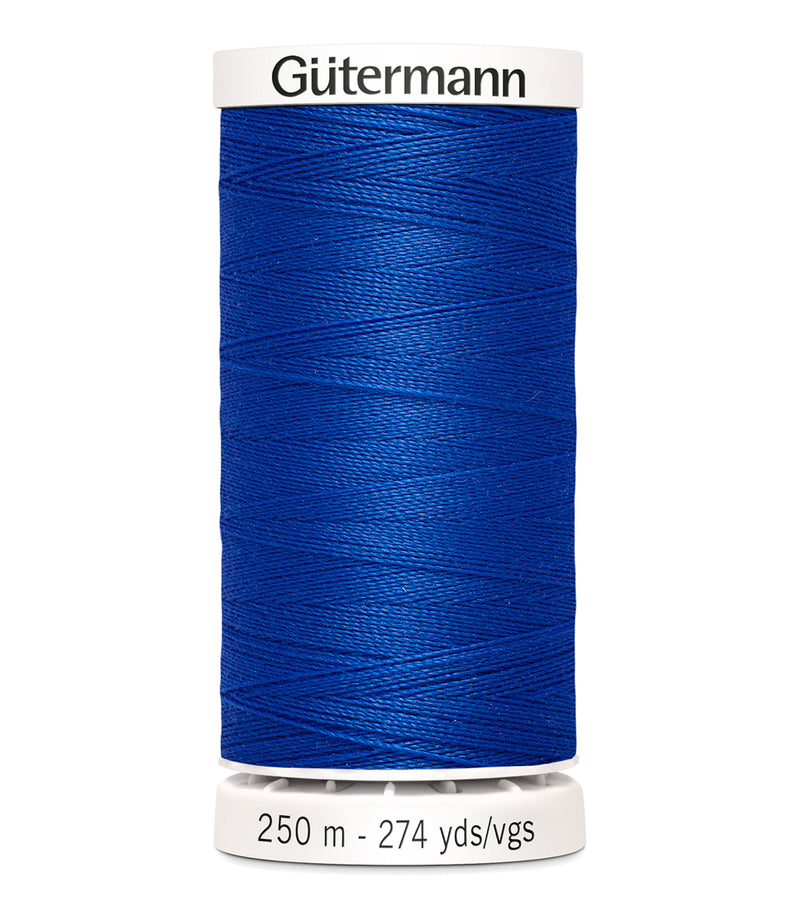 Cargue la imagen en el visor de la galería, 729914-251|Gutermann Sew-All Thread, Cobalt Blue, 274 YD (250 M)