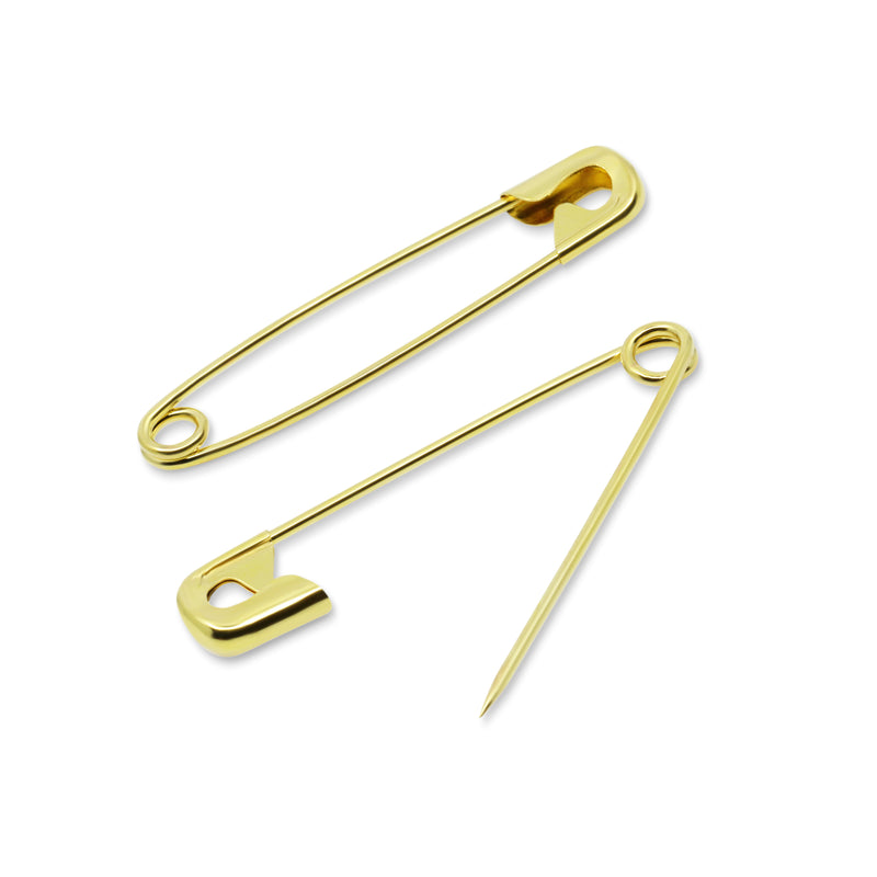 Load image into Gallery viewer, 1466|Dritz 2" Quilters Brass Safety Pins, Brass, 20 pc