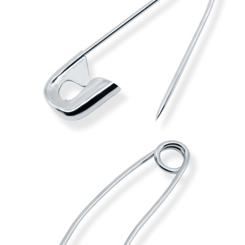 Load image into Gallery viewer, 3013|Dritz 2" Curved Basting Pins, Nickel, 40 pc