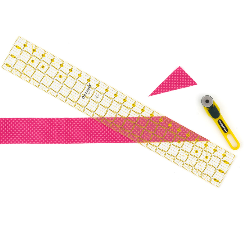 Load image into Gallery viewer, R3524|Omnigrid Rectangle Ruler, 3-1/2" x 24"