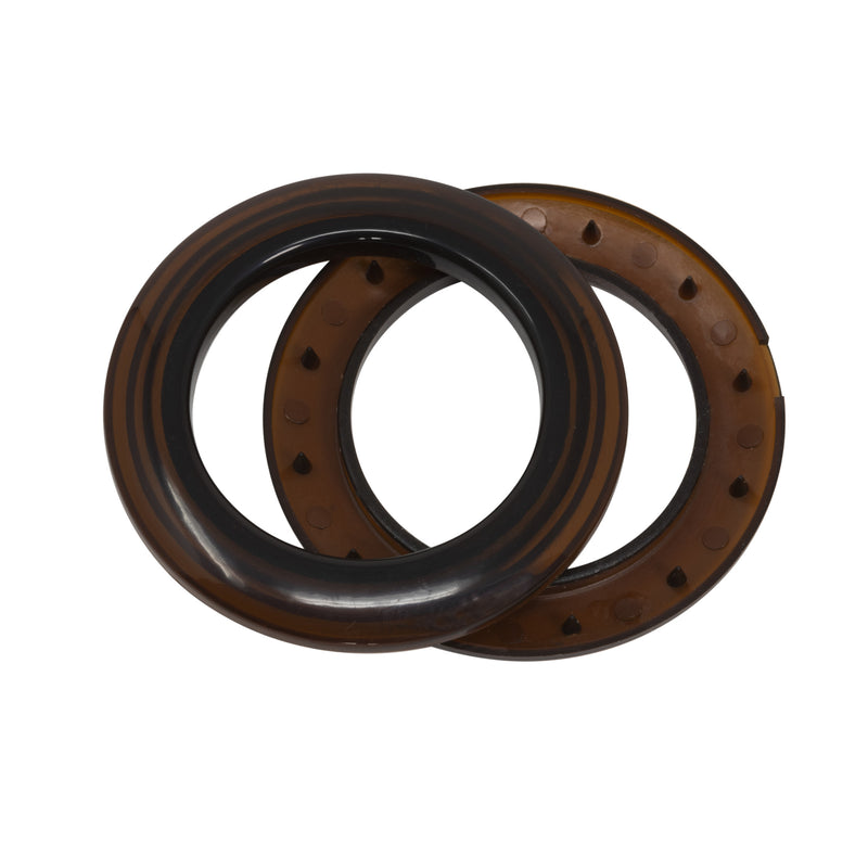Load image into Gallery viewer, 44366|Dritz 1-9/16" Plastic Curtain Grommets, Bronze, 8 Sets