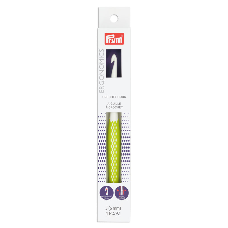 Load image into Gallery viewer, 57205|Prym Ergonomic Crochet Hook, US J (6mm)