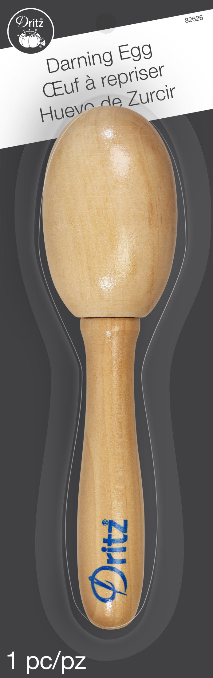 Load image into Gallery viewer, 82626|Dritz Wooden Darning Egg