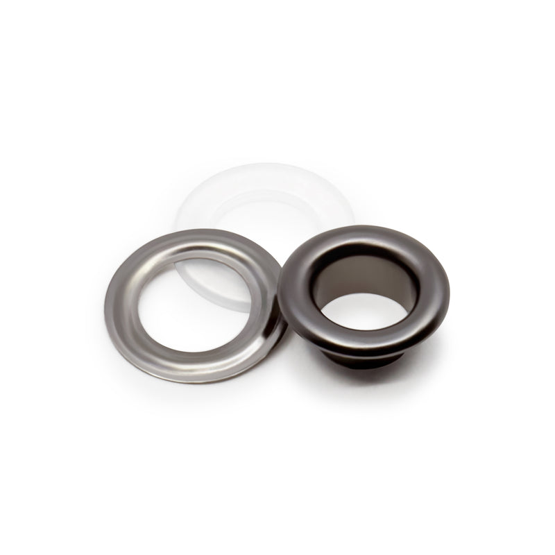Load image into Gallery viewer, BK130|Dritz 1/4" 2-Part Eyelets & Tools, 72 Sets, Gunmetal