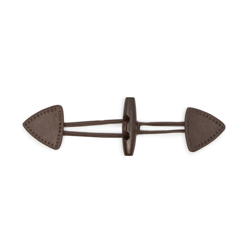 Load image into Gallery viewer, 454-11|Dritz Sew-On Toggle, 1 pc, Brown