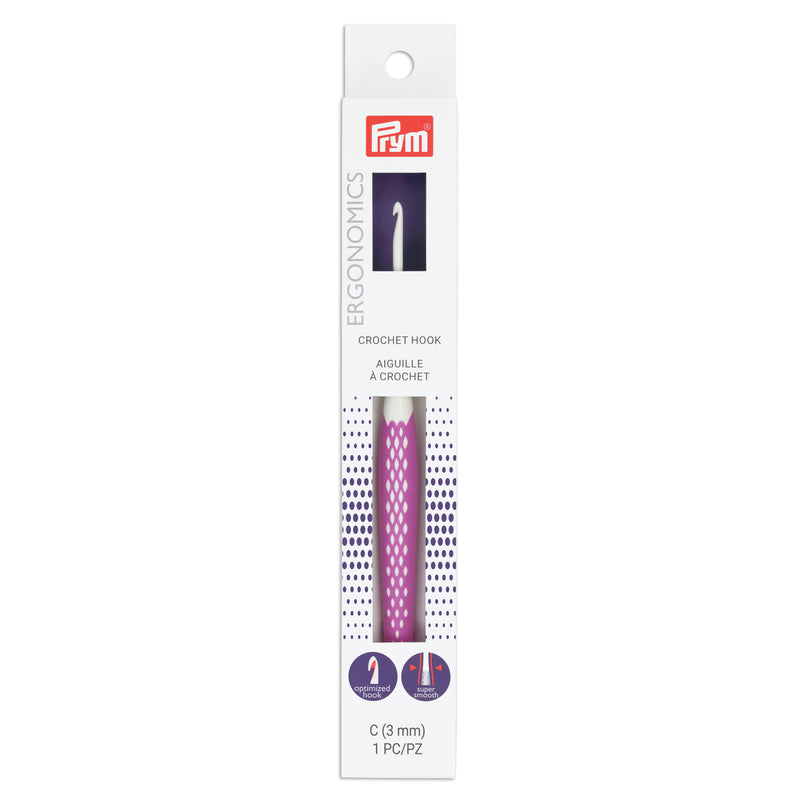 Load image into Gallery viewer, 57200|Prym Ergonomic Crochet Hook, US C (3mm)