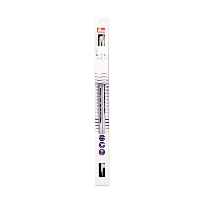 Chargez l'image dans la visionneuse de la galerie, 190359|Prym 14" Ergonomic Single Point Knitting Needles, 6.5mm