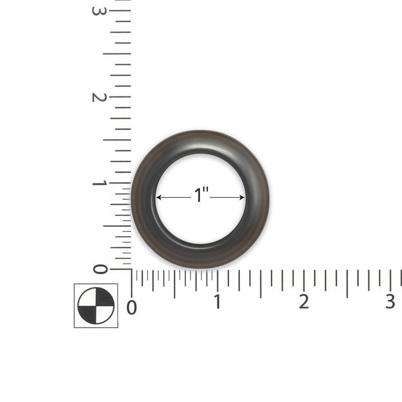 Load image into Gallery viewer, 44376|Dritz 1" Plastic Curtain Grommets, Bronze, 8 Sets