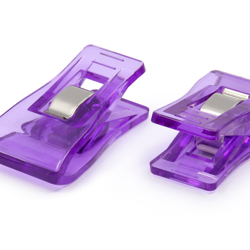 Load image into Gallery viewer, 955|Dritz Fabric & Craft Clips, Purple, 12 pc