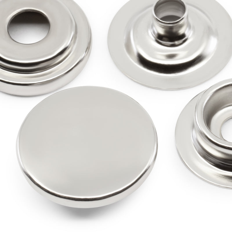 Cargue la imagen en el visor de la galería, BK112|Dritz 5∕8" Heavy Duty Snaps & Tools, 60 Sets, Nickel