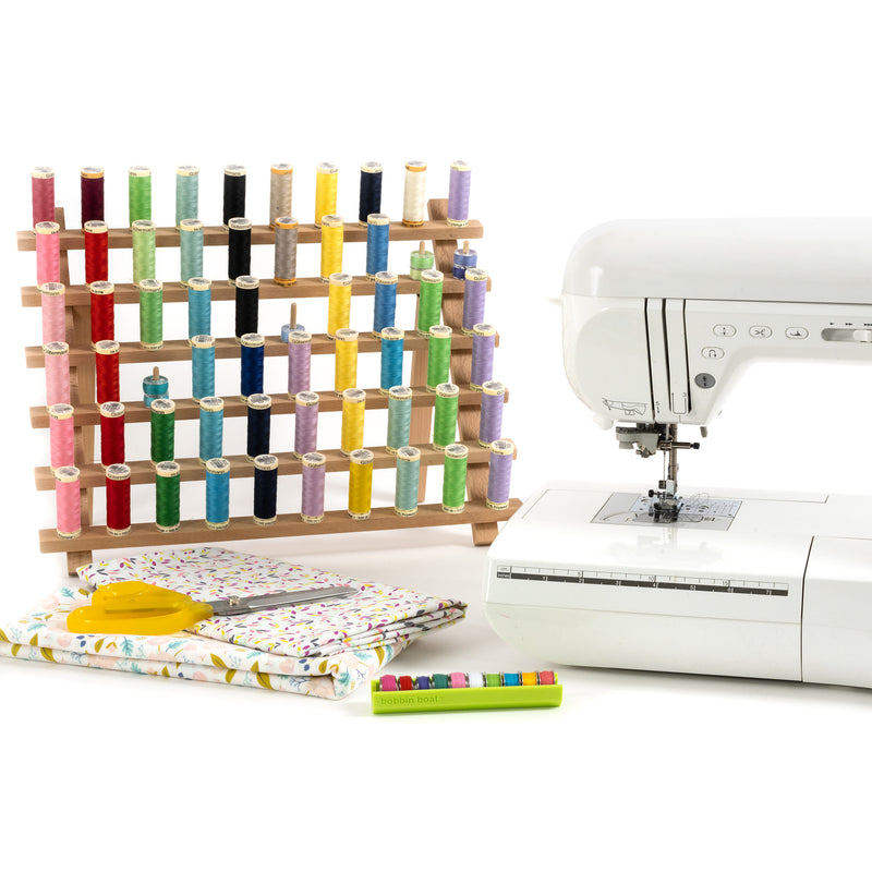 Cargue la imagen en el visor de la galería, 11164|11164A|Dritz Wooden Thread Rack, 1 pc