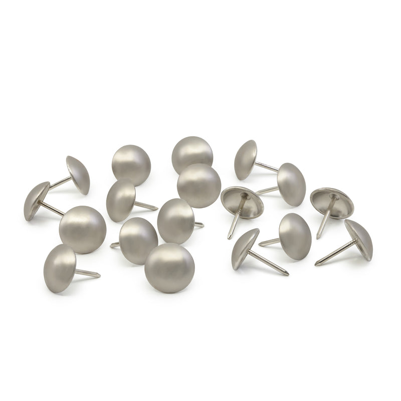 Load image into Gallery viewer, 44280|Dritz 5/8" Smooth Decorative Nails, Nickel, 18 pc