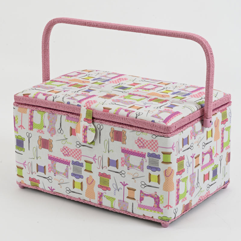 Load image into Gallery viewer, Z10033-100|Dritz Rectangular Sewing Basket, XL