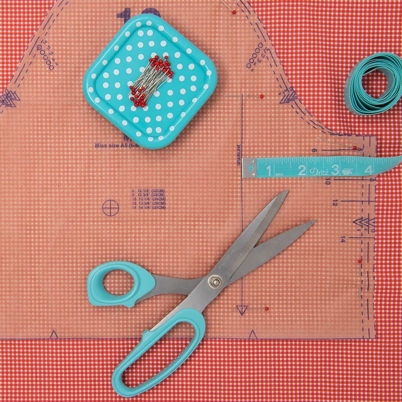 Chargez l'image dans la visionneuse de la galerie, 27084|Dritz Essential Sewing Box Kit, Blue