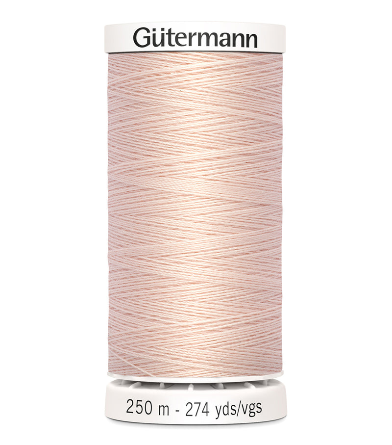 Cargue la imagen en el visor de la galería, 729914-371|Gutermann Sew-All Thread, Salmon Buff, 274 YD (250 M)