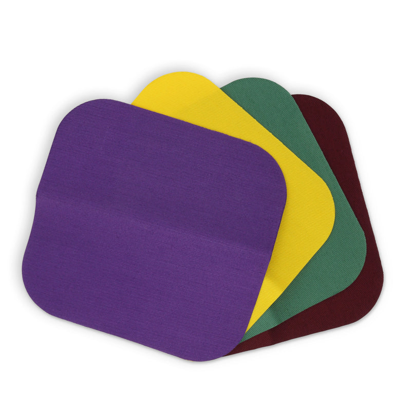 Load image into Gallery viewer, 55276|Dritz Twill Iron-On Patches, 5" x 5", 4 pc, School Assorted