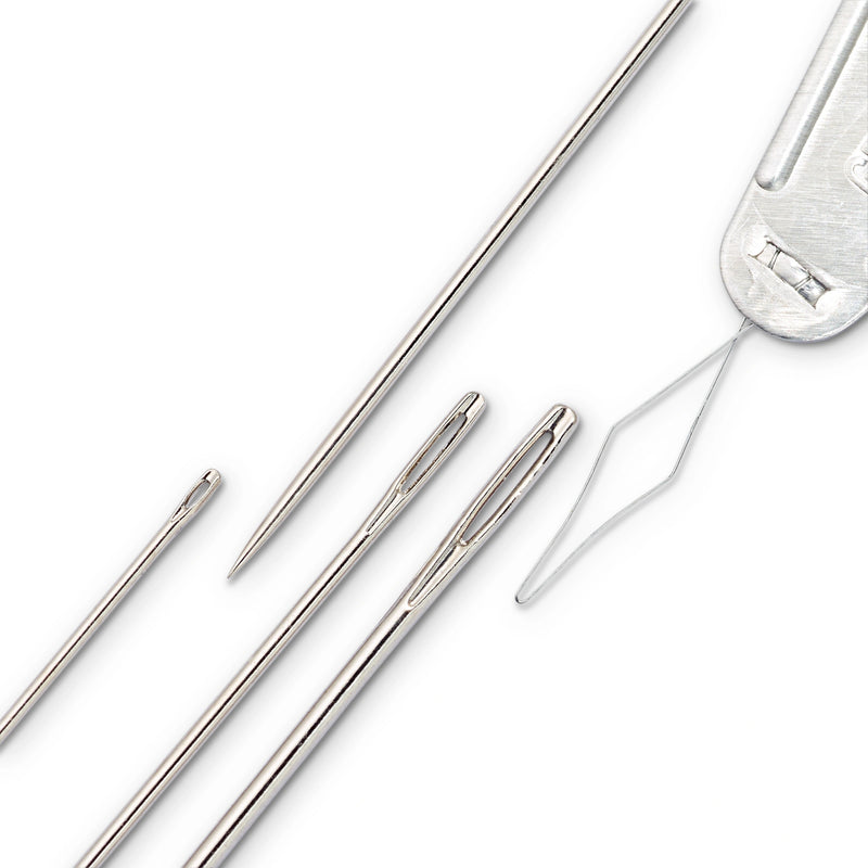 Load image into Gallery viewer, 128160|Prym Darning Hand Needles & Threader with Needle Folder, Assorted, 29 pc