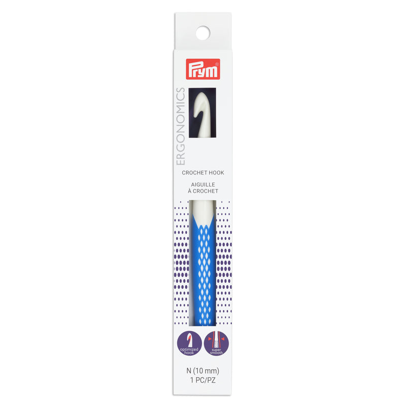 Load image into Gallery viewer, 57208|Prym Ergonomic Crochet Hook, US N (10mm)