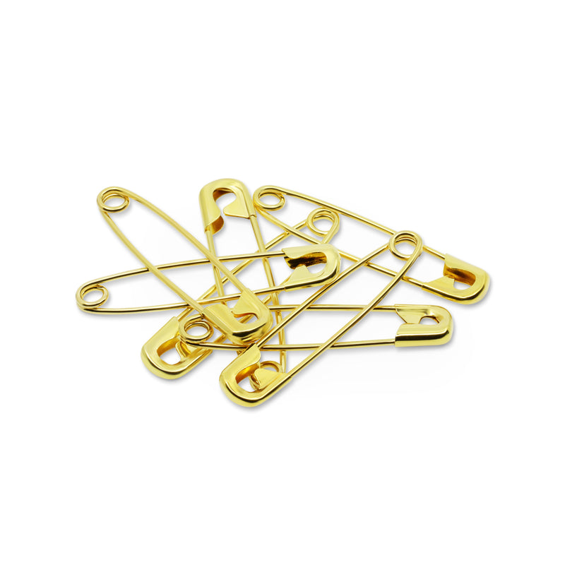 Load image into Gallery viewer, 1466|Dritz 2" Quilters Brass Safety Pins, Brass, 20 pc