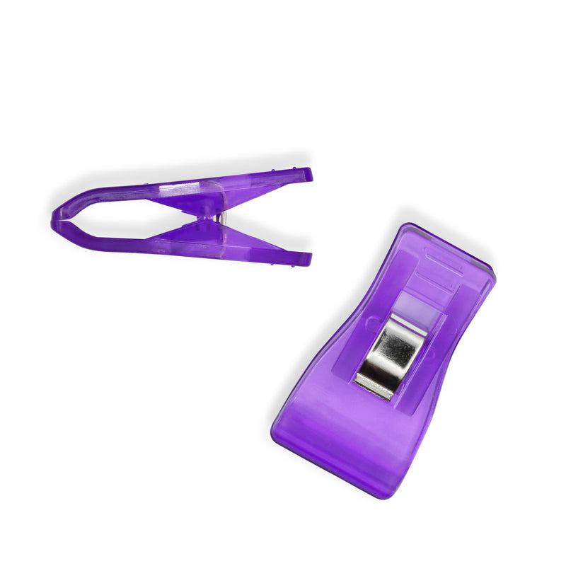 Load image into Gallery viewer, 955|Dritz Fabric & Craft Clips, Purple, 12 pc