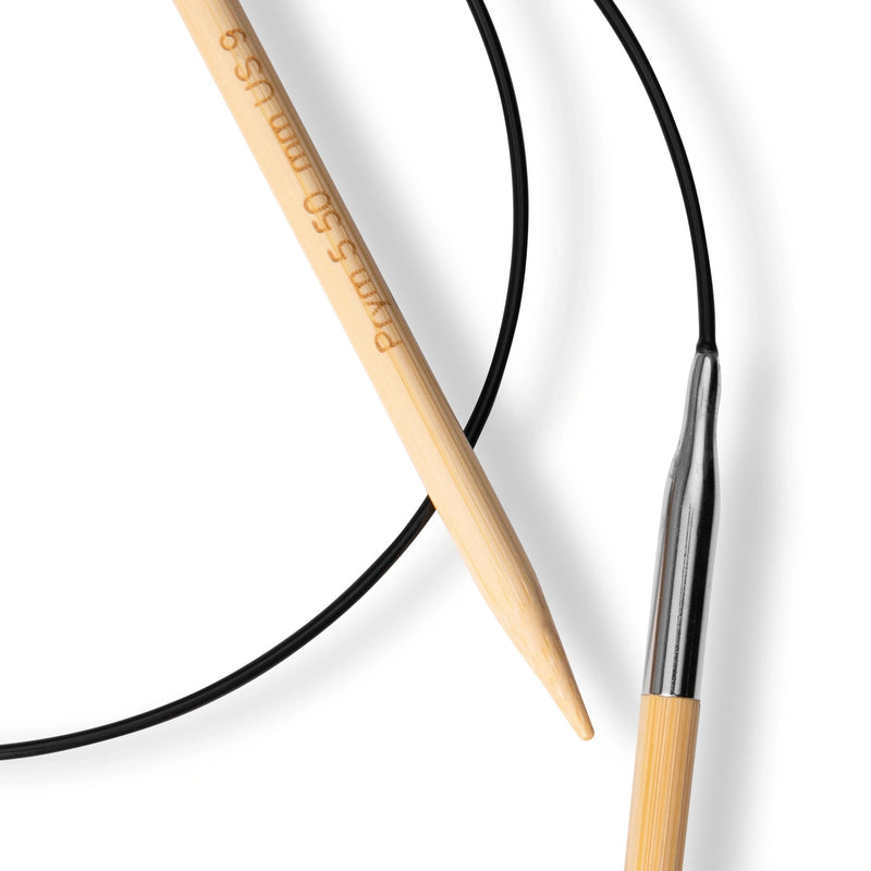 Load image into Gallery viewer, 222509|Prym 32" (80 cm) Circular Bamboo Knitting Needles, US 9 (5.5 mm)
