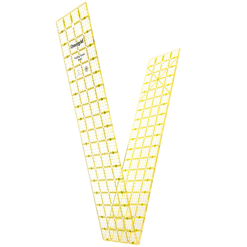 Load image into Gallery viewer, R436F|Omnigrid RECTANGLE FOLDING RULER