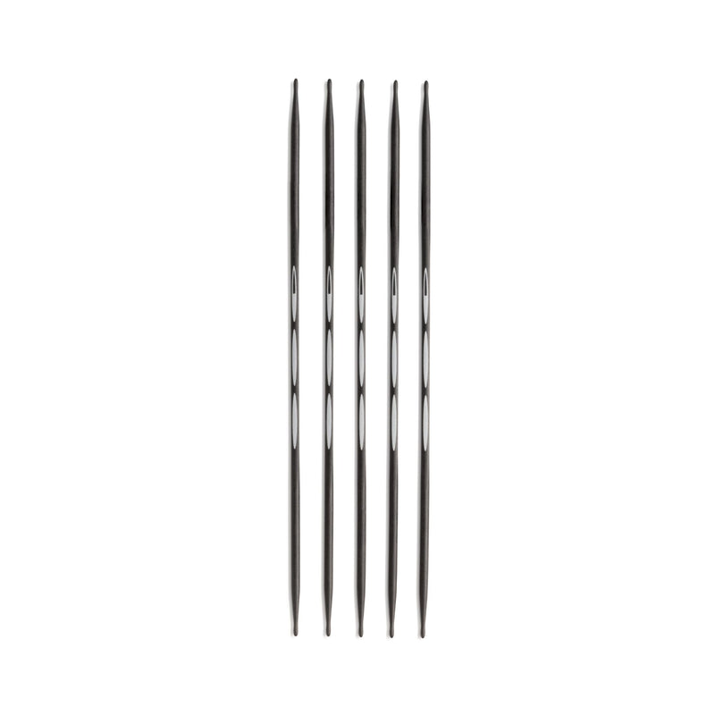 Load image into Gallery viewer, 194181|Prym 6" Ergonomic Double Point Knitting Needles, Carbon, 2.5mm